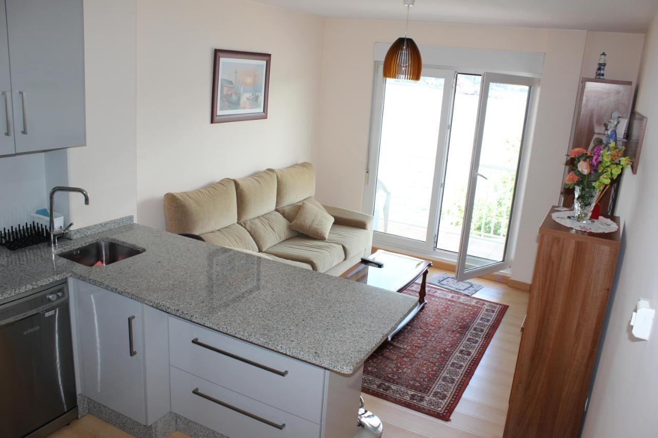 Apartamento Corcubion Playa De Quenxe エクステリア 写真